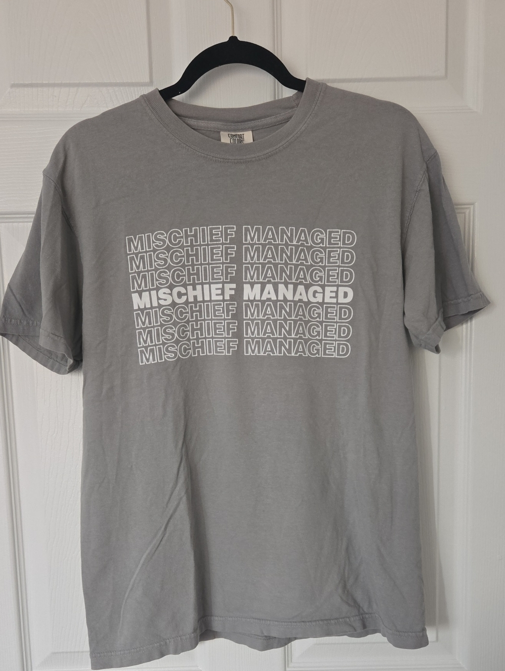 Mischief Managed Gray Graphic Tee